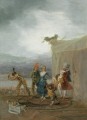Los jugadores ambulantes Francisco de Goya